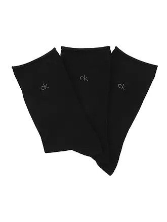 CALVIN KLEIN | Socken 3er Pkg black | 